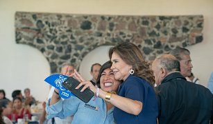 Roxana Luna Recibe respaldo priísta en su candidatura a la alcaldía de San Pedro Cholula
