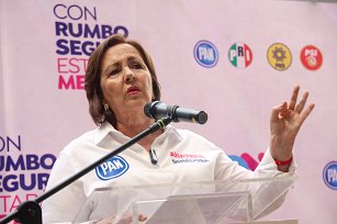 Ana Teresa Aranda aplaude la decisión de su adversaria de MC de declinar al debate de las segundas fórmulas al Senado