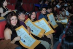 Foto: Cortesía Entrega de títulos profesionales a egresados de la UATx.