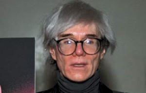 Pop artist Andy Warhol is shown in 1987. (AP Photo)