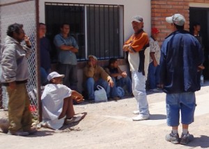 Indigentes y migrantes de Reynosa