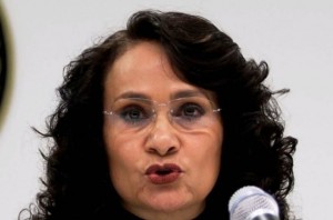 La senadora perredista Dolores Padierna