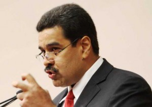 El presidente encargado de Venezuela, Nicolás Maduro