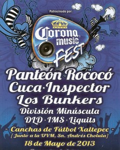 Corona Music Fest Mayo Puebla