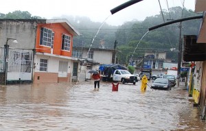 afectaciones por lluvias en Chihuahua