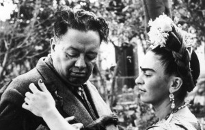 Diego Rivera y Frida Kahlo