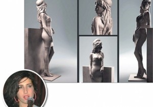 estatua Amy Winehouse