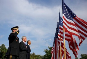 Obama recordando fallecidos del 11 sep