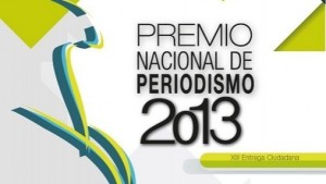 Premio Nacional de Periodismo 2013