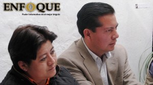 Irma Ramos y Antonio López, pre candidatos. Foto de Carlos Muñoz.