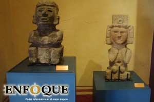 piezas arqueológicas del Museo Casa del Caballero Águila