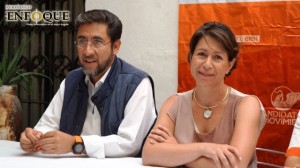 Rodolfo Huerta y Karen Morales. Foto de Carlos Muñoz.