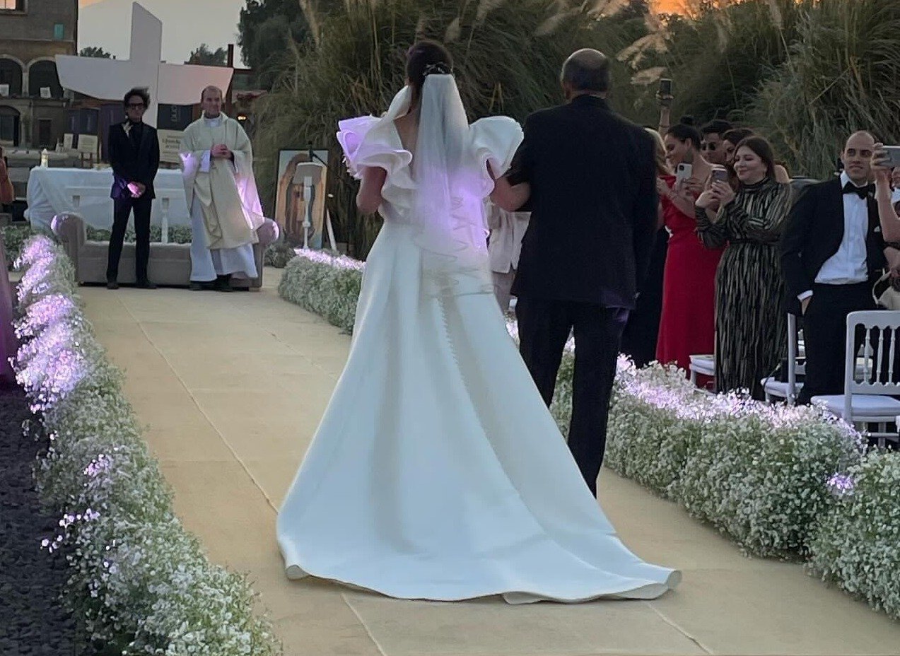 Edith Márquez celebra su boda en un evento en Val’Quirico