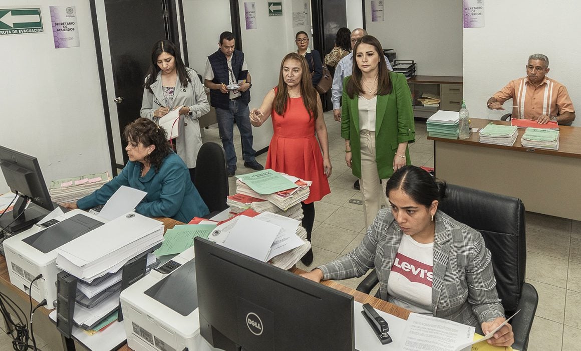 Supervisan Juzgado en Apizaco y Ceja