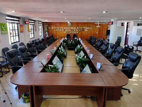 Llama INE Tlaxcala a observar el proceso electoral concurrente 2023-2024