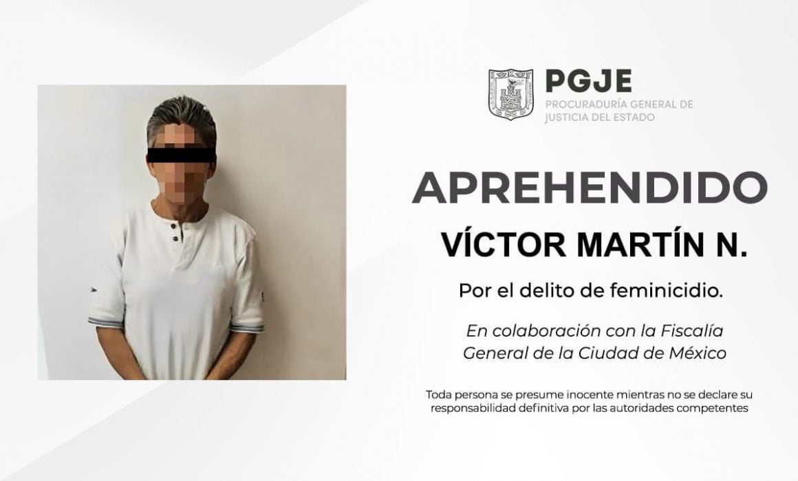 Logran aprehensión por feminicidio en Tlaxcala mediante colaboración