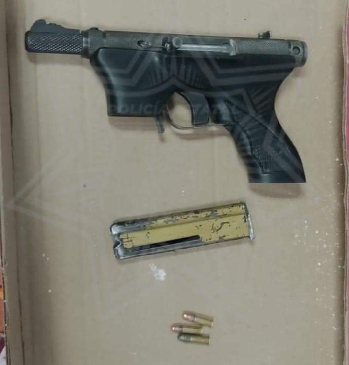 Dos hombres son detenidos por posesión de arma de fuego: podrían estar relacionados a varios robos