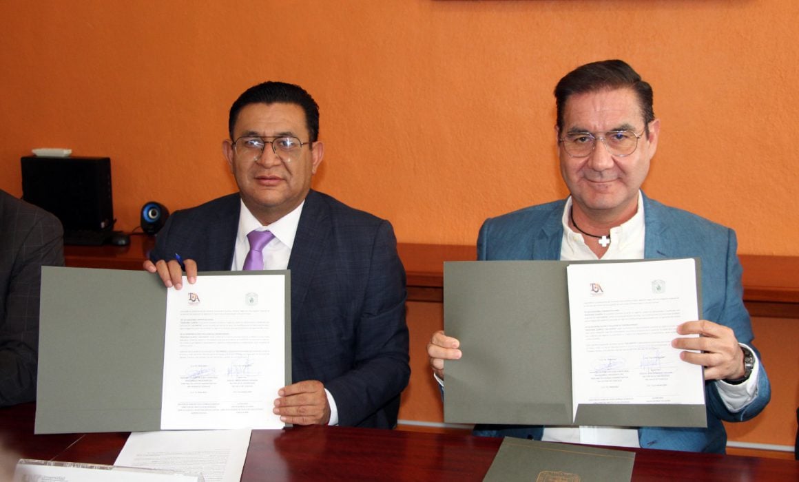 Firman convenio de colaboración TJA y UVT