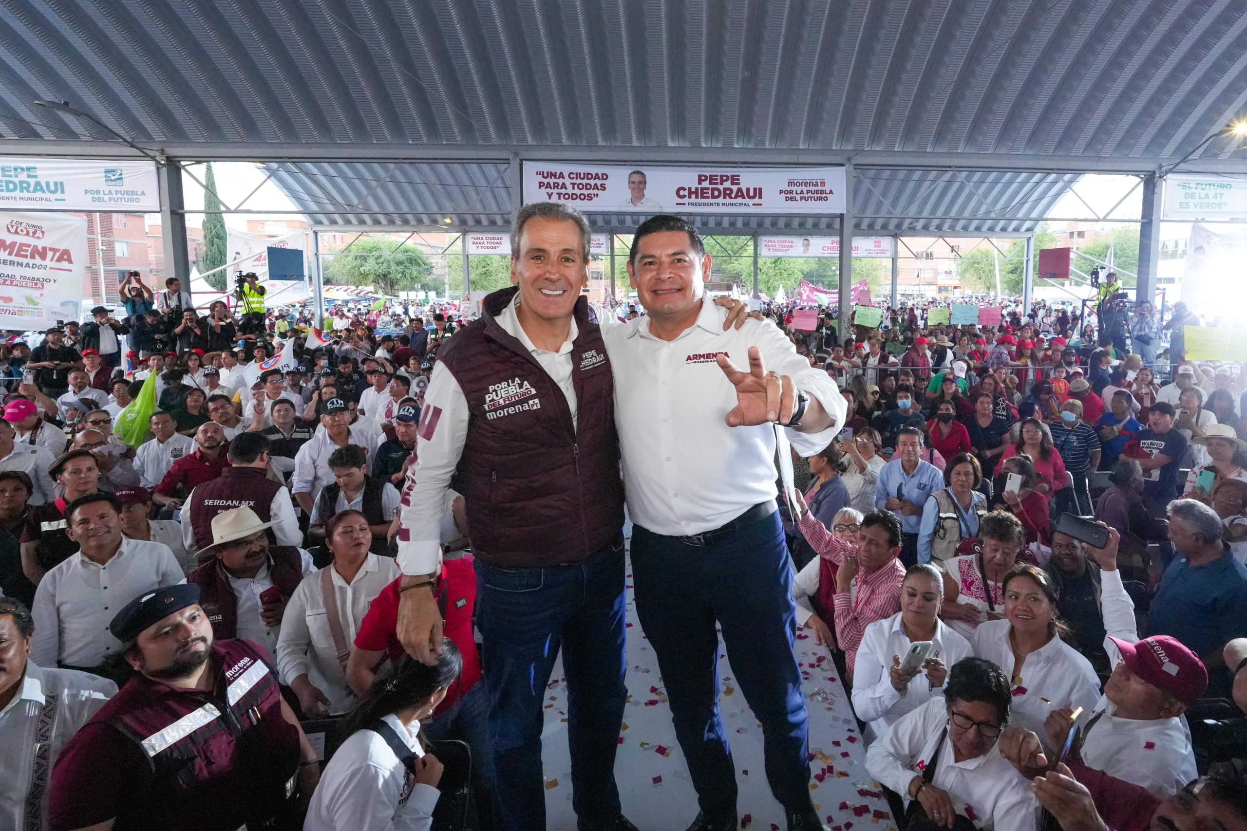 José Chedraui Budib inicia campaña en Puebla ofreciendo tecnología en seguridad y enfoque de género