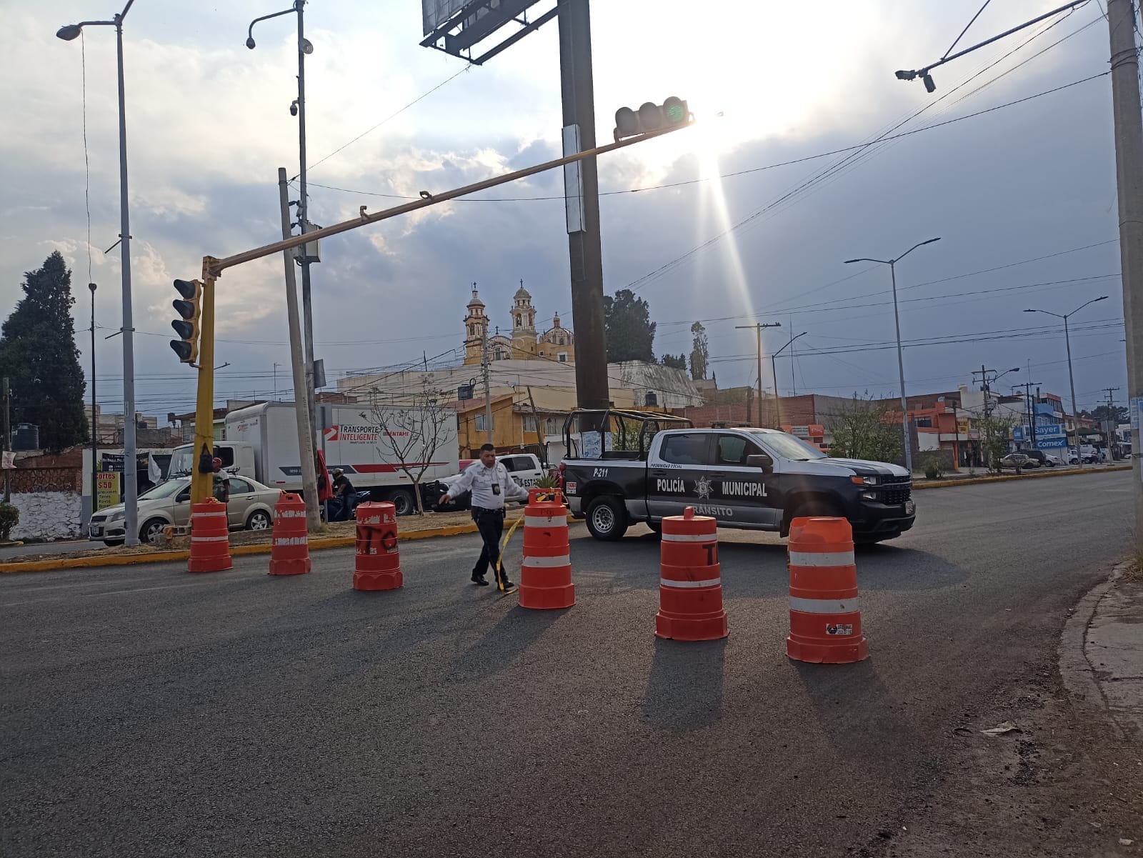 Miembros de los Pueblos Originarios cierran vialidad a la alturad e Tepontla 3
