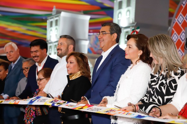 Sergio Salomón inaugura la Feria de Puebla 2024
