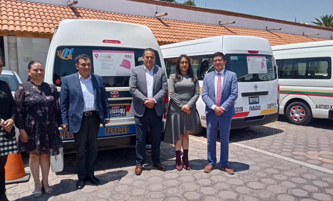 Reforzará ITE difusión de cambios a distritación en transporte público