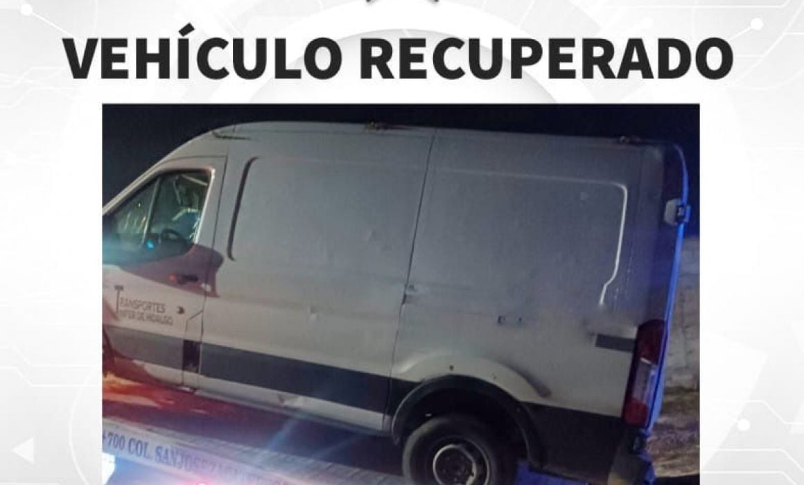 Localiza policía de Huamantla unidad reportada como robada