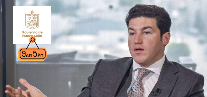 Samuel García se pone un horario para gobernar Nuevo León, después de las 5 pm opinara sobre las elecciones 
