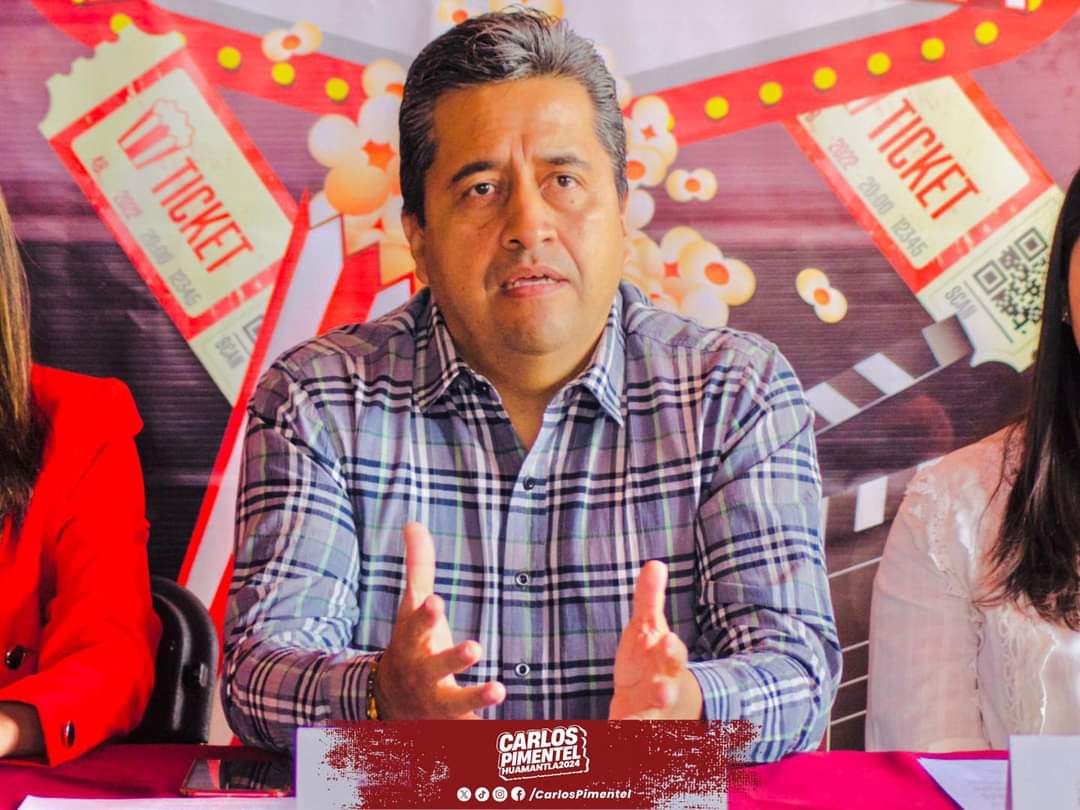 Confirma MORENA a Juan Carlos Pimentel como candidato en Huamantla