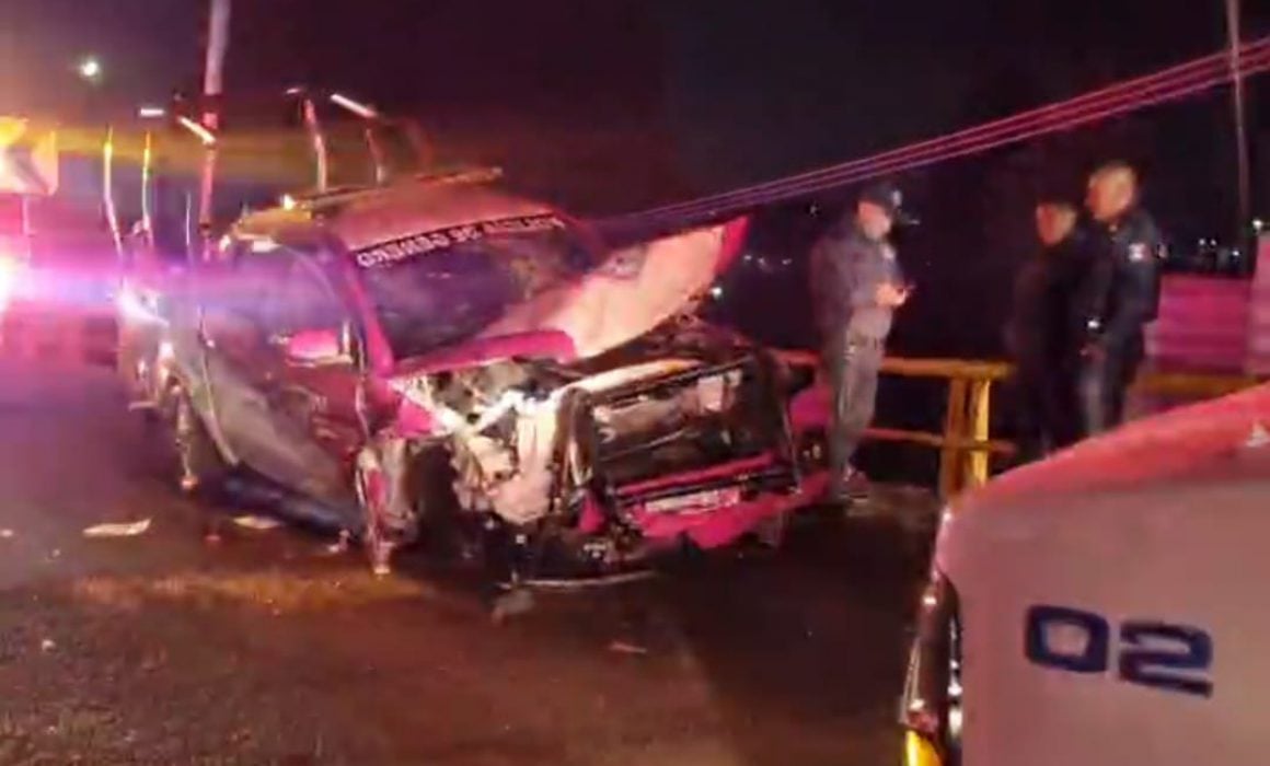 Por grava suelta, se accidentan elementos de la SSC en El Molinito