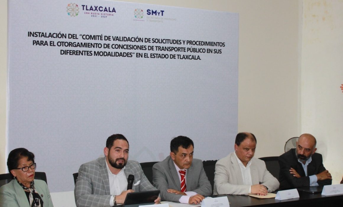 Instalan comité que validara el otorgamiento de concesiones de SMYT