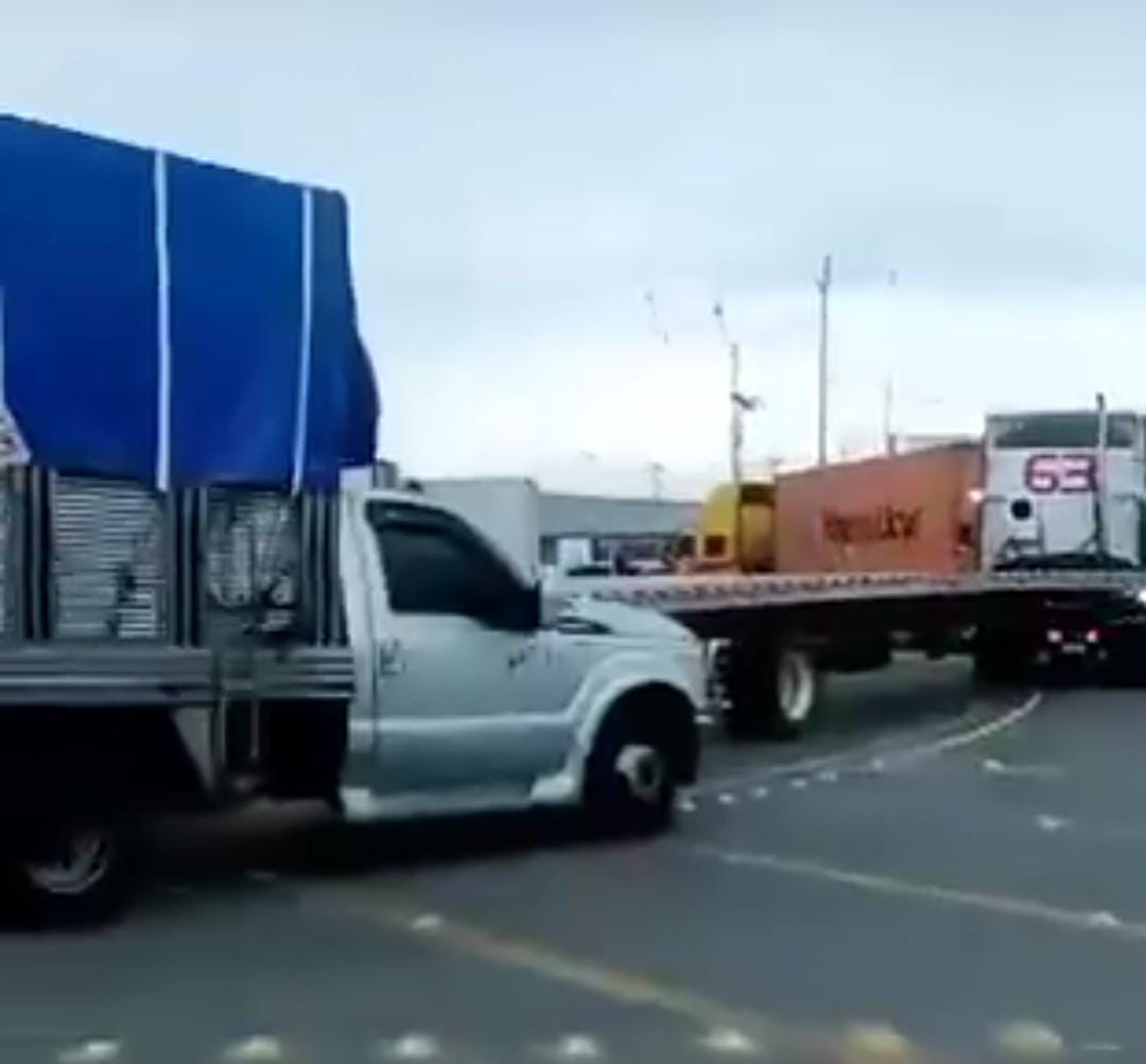 Continúa caos vial en la Y Griega y Libramiento Apizaco-Huamantla