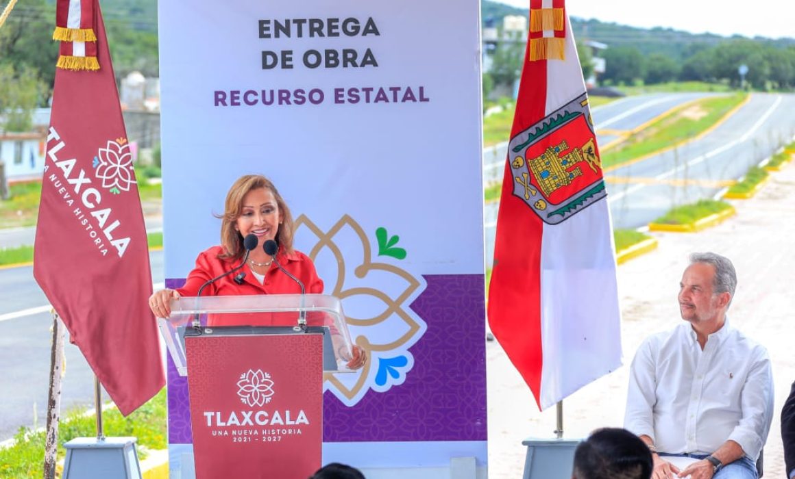 Entrega Lorena Cuéllar obras en 5 municipios