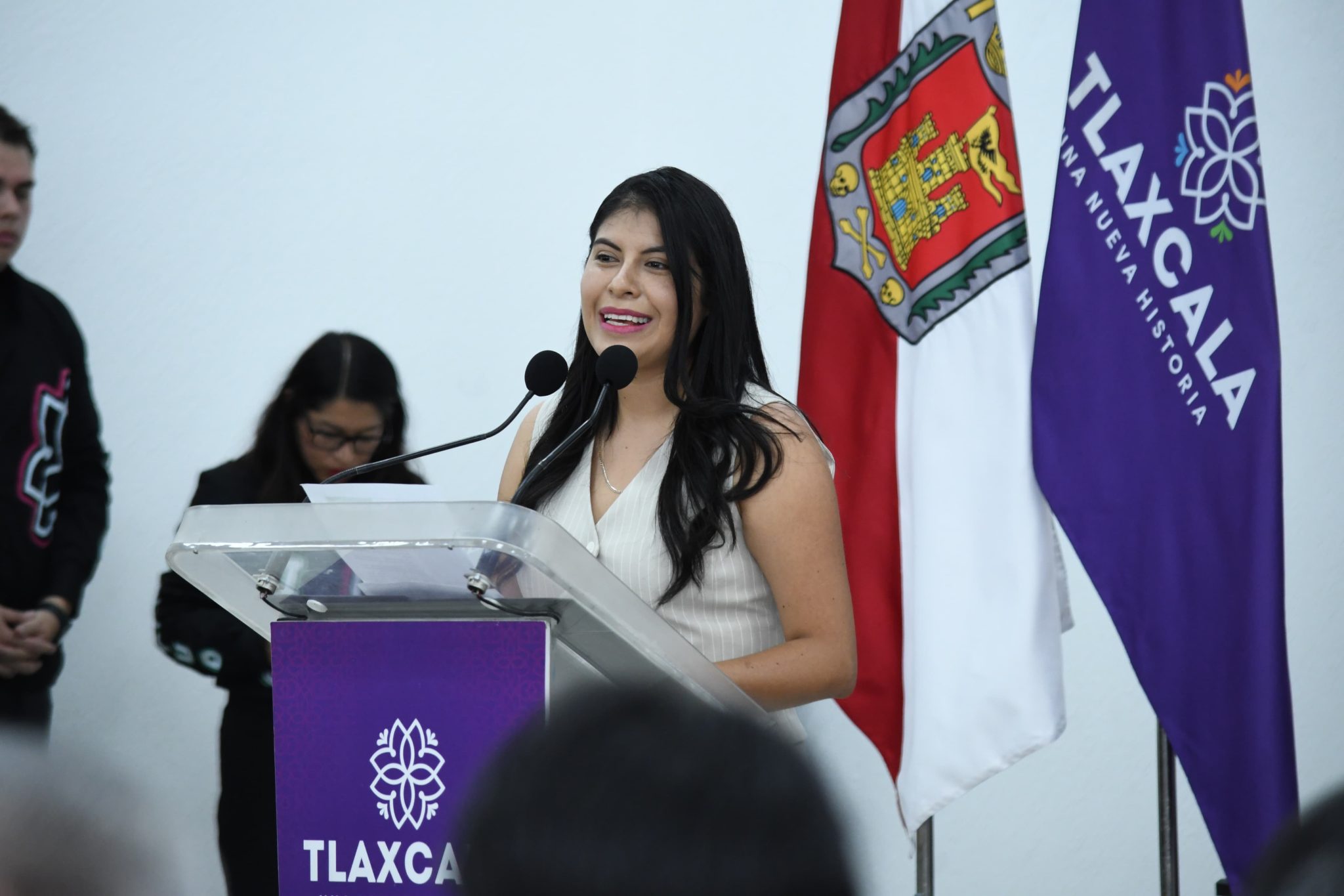 Llegarán jóvenes tlaxcaltecas al gobierno estatal, dice Lorena Cuéllar