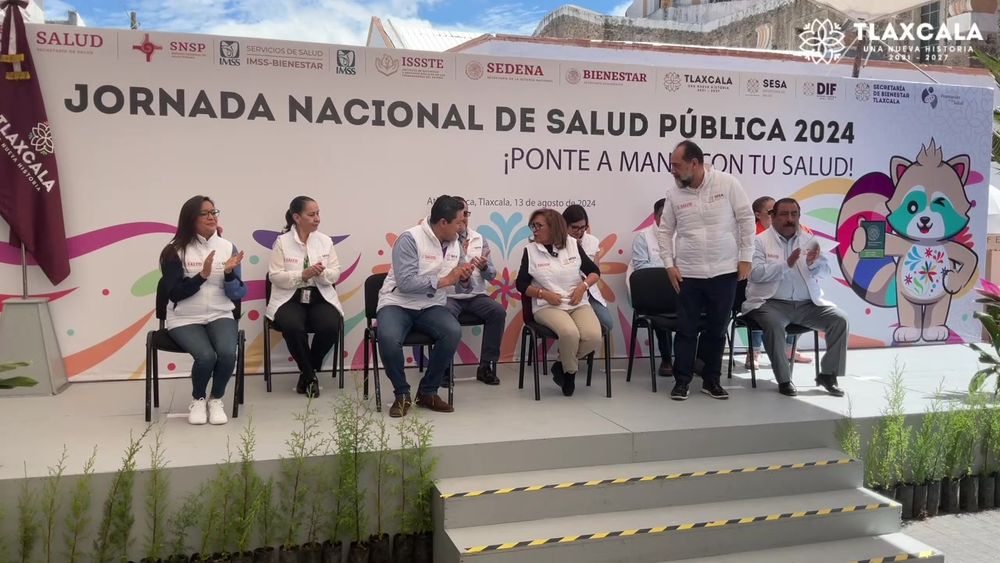 Arranca Jornada Nacional de Salud Pública en Tlaxcala desde Altzayanca