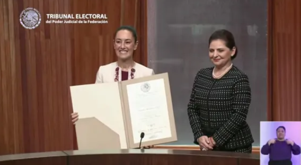 Sheinbaum es oficialmente reconocida como presidente electa de México 