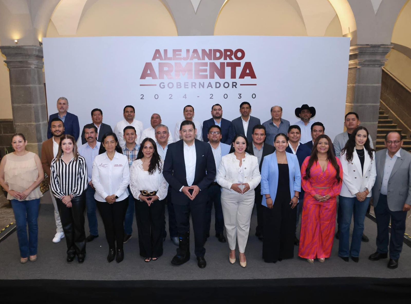 Tonantzin Fernández se reúne con Alejandro Armenta para coordinar acciones de seguridad en Puebla