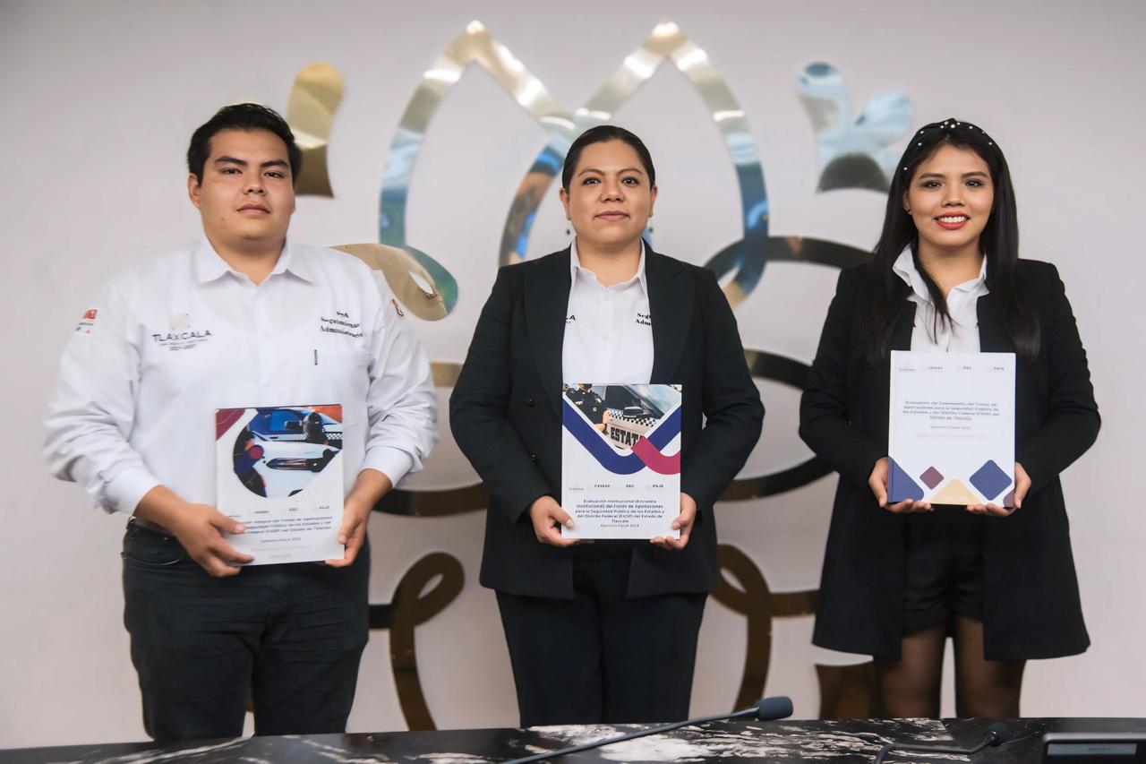 Atendió Tlaxcala rubros de evaluación del fondo de aportaciones para la seguridad 2023