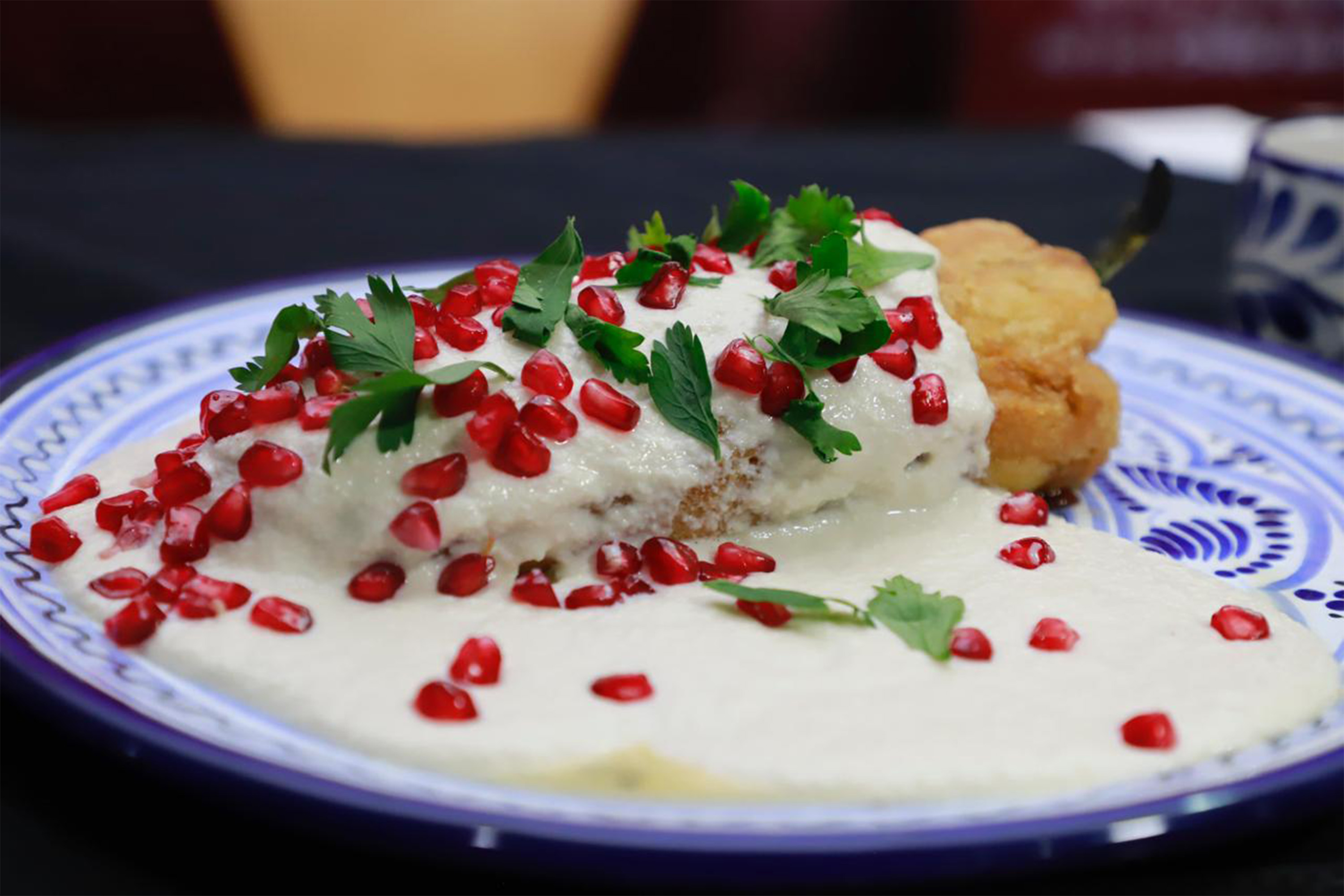 Chile en Nogada en CDMX