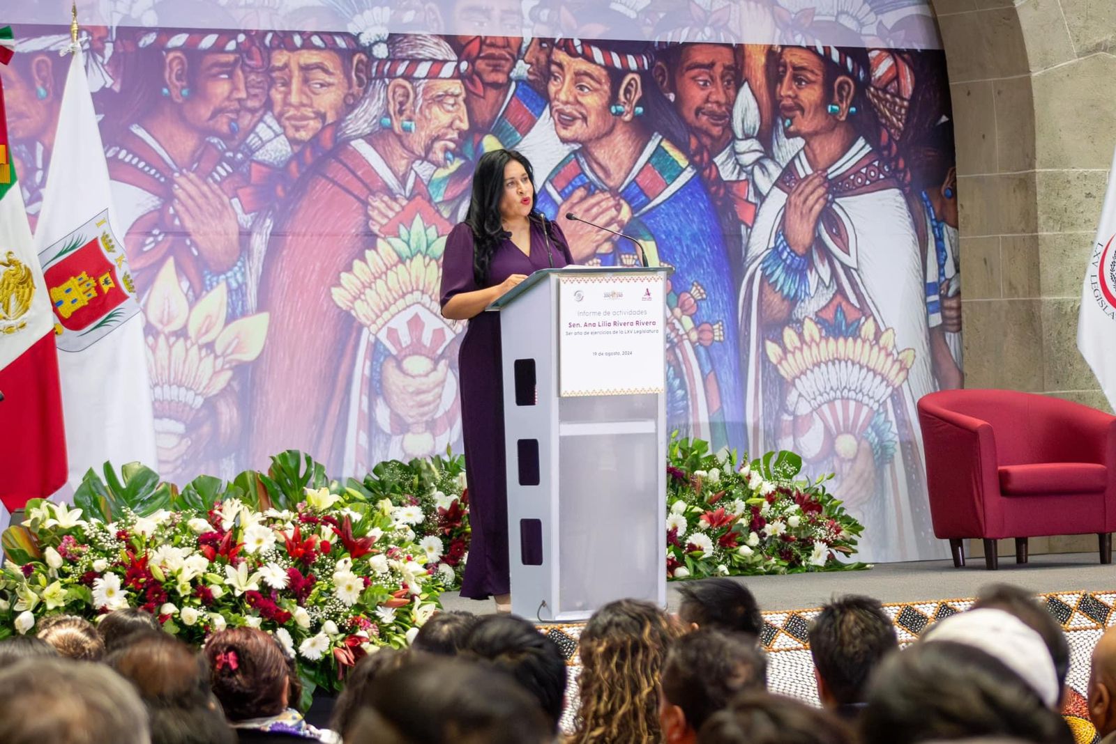Desde el Senado se impulsó una sociedad más justa e igualitaria: Ana Lilia Rivera