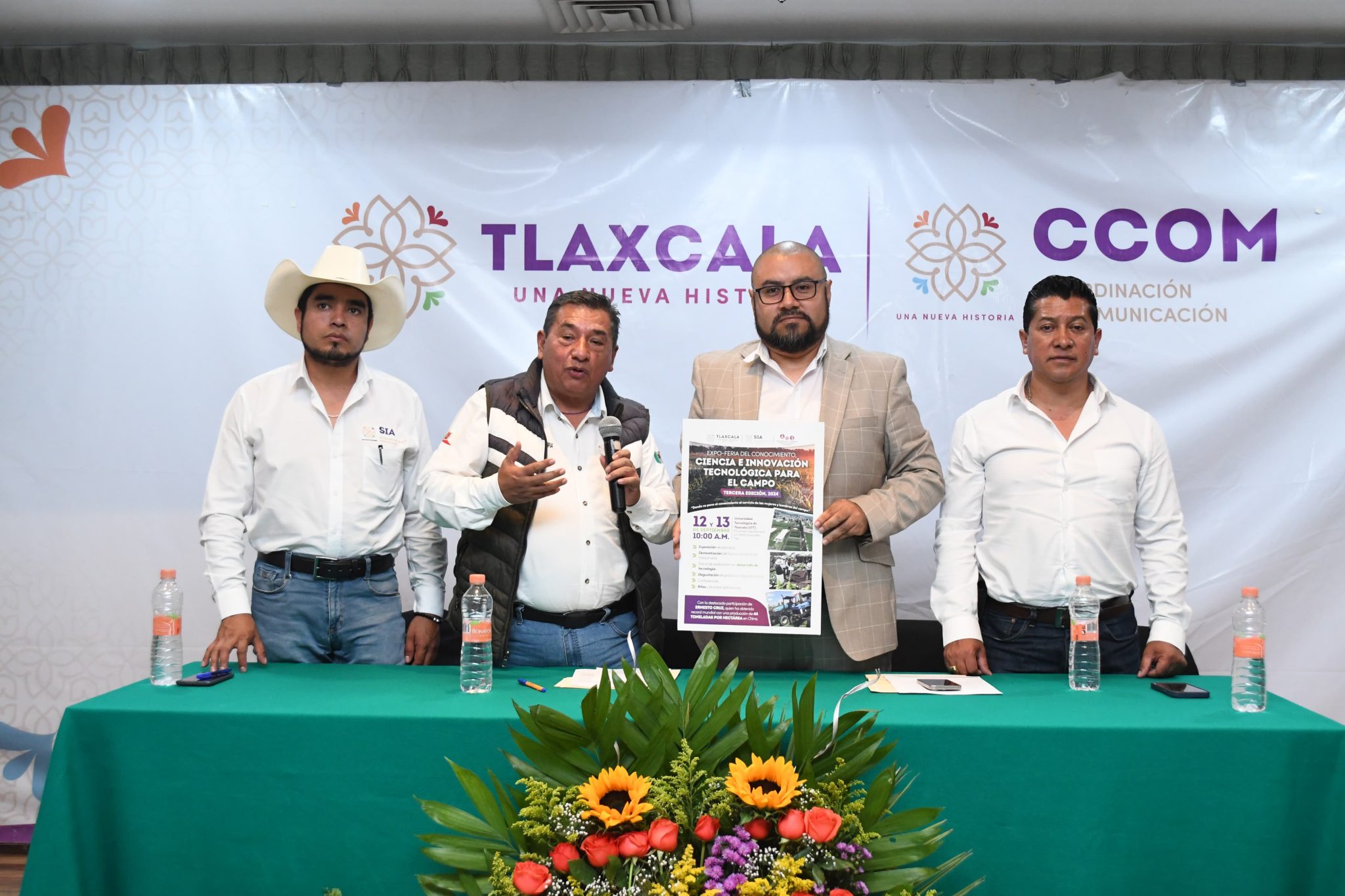 Van UTT y SIA por creación de tecnología para productores tlaxcaltecas