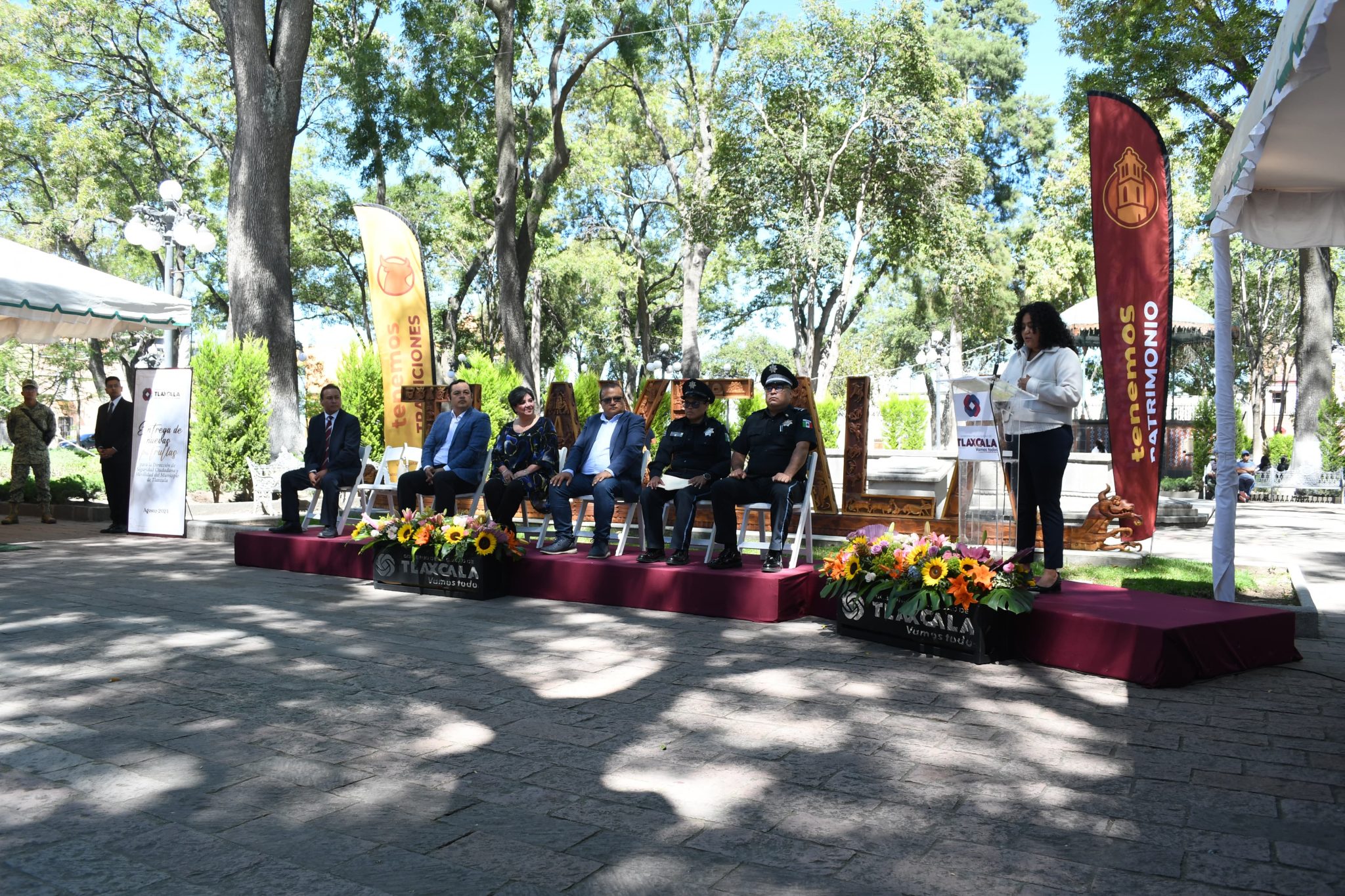Dotan de 16 nuevas patrullas al municipio de Tlaxcala; invierten 18 mdp