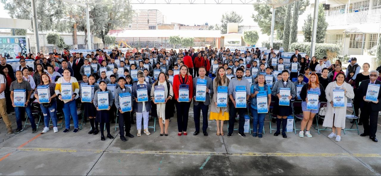 Arranca la tercera edición de entrega de Kits Escolares en San Andrés Cholula