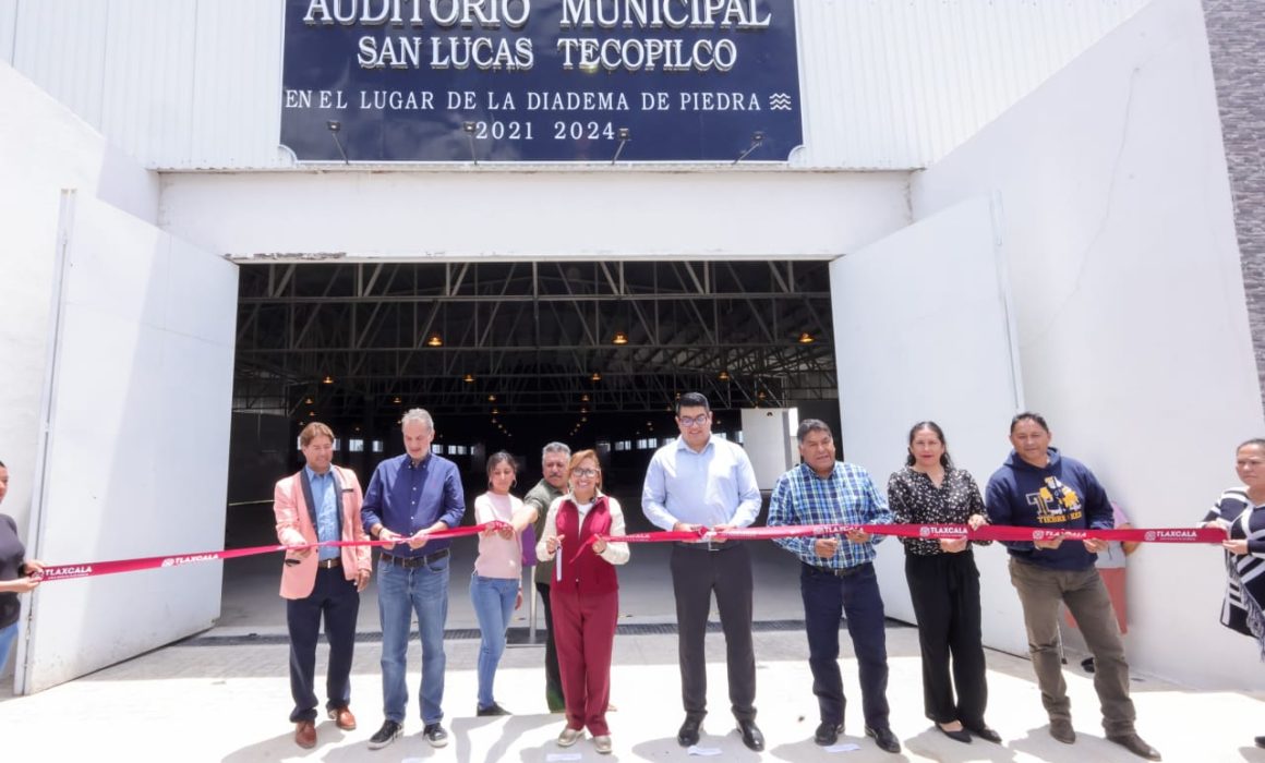 Continúa la entrega de obra pública en Tecopilco y Yauhquemehcan