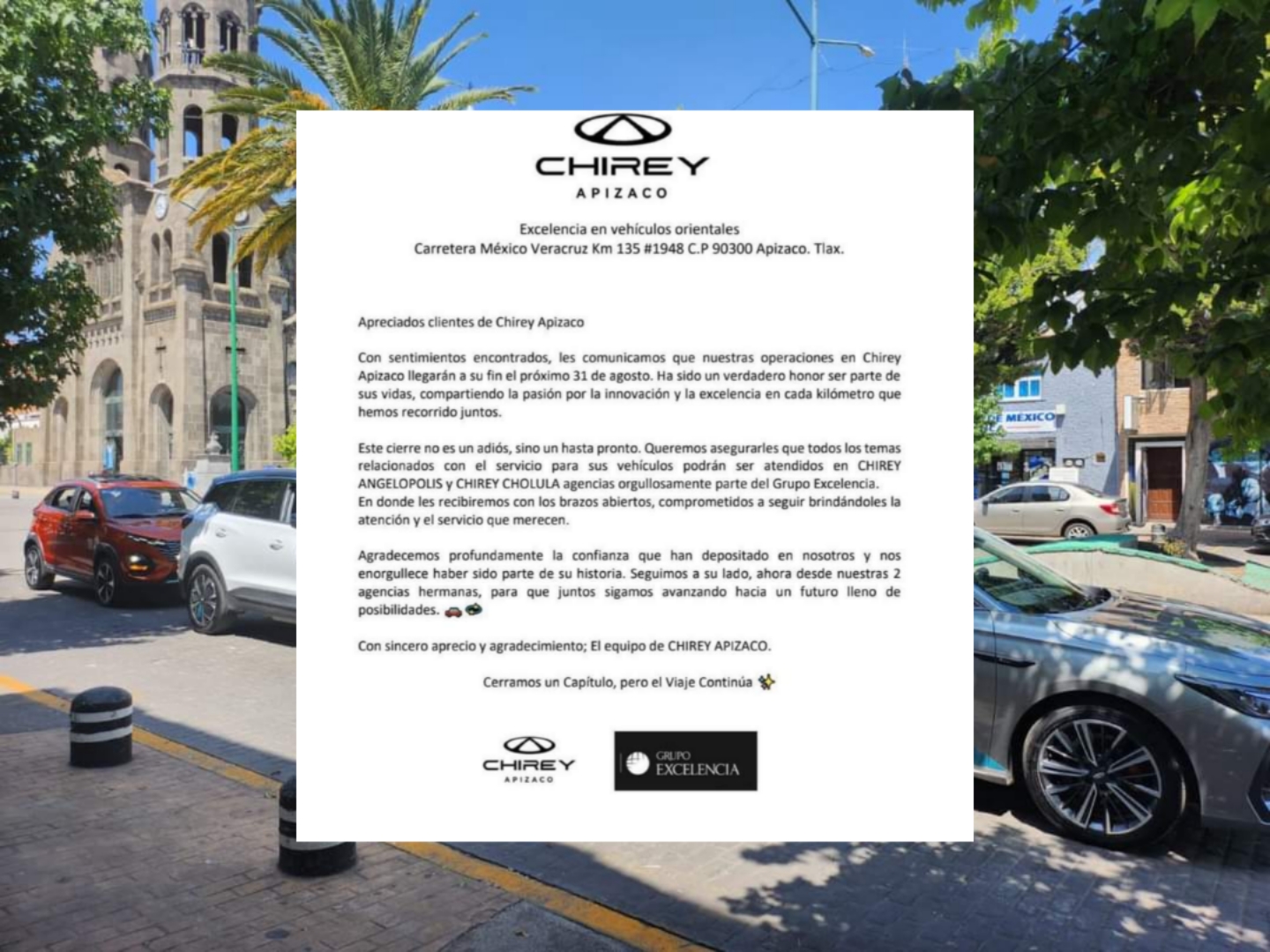 Chirey cierra operaciones en Apizaco: dudas y confusión en redes sociales