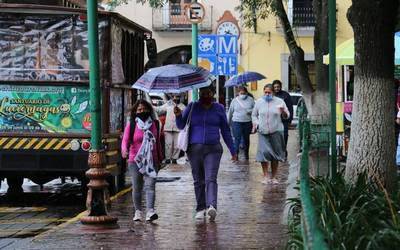 Para este martes se esperan chubascos en Tlaxcala
