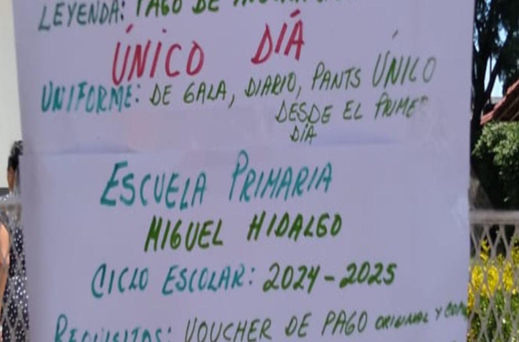 En Chiautempan, escuelas se niegan a acatar uniforme único