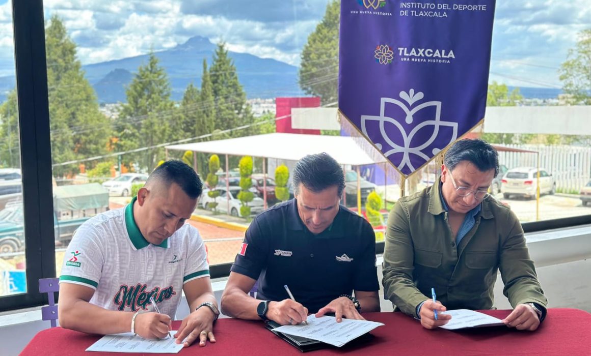 Firman Tlaxcala y Oaxaca convenio para apoyo en Para Nacionales Conade 2024