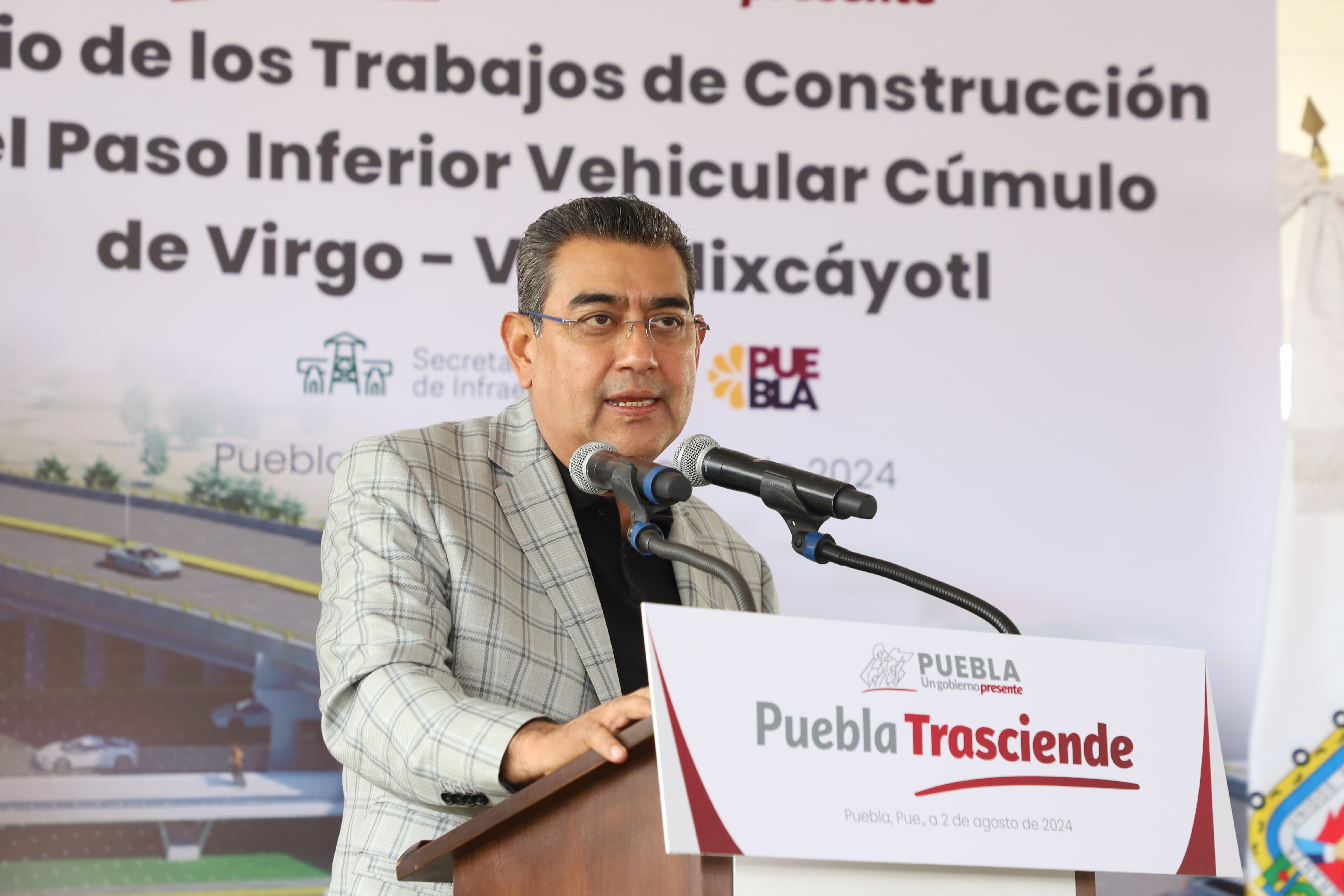 obras en Vía Atlixcáyotl