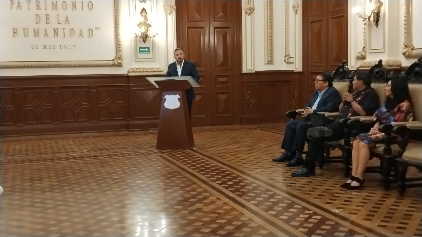 Adán Domínguez y Sergio Céspedes colocarán bandos solemnes este 1 de septiembre en Puebla